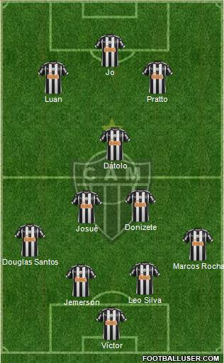 C Atlético Mineiro Formation 2014