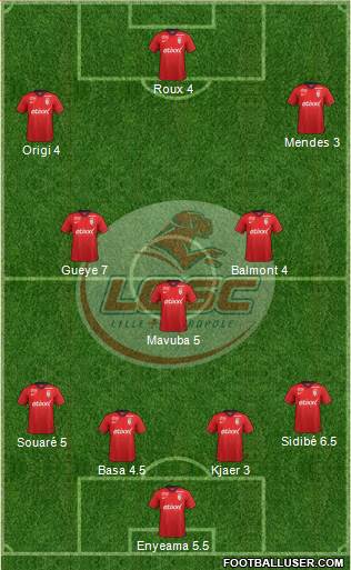 LOSC Lille Métropole Formation 2014