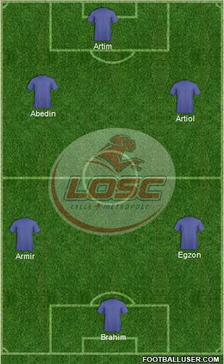 LOSC Lille Métropole Formation 2014