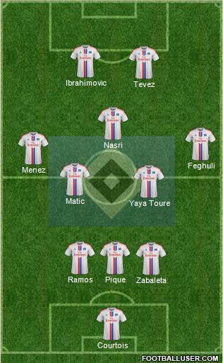 Hamburger SV Formation 2014