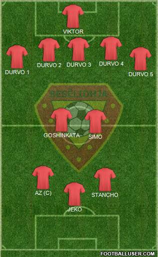 KS Besëlidhja Lezhë Formation 2014