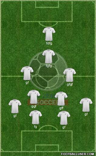 New Zealand Formation 2014