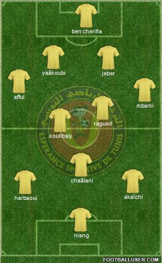 Espérance Sportive de Tunis Formation 2014