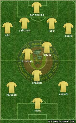 Espérance Sportive de Tunis Formation 2014