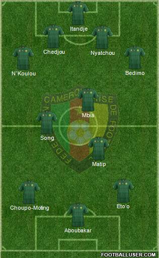 Cameroon Formation 2014