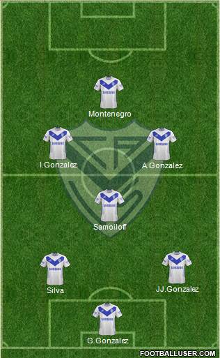 Vélez Sarsfield Formation 2014