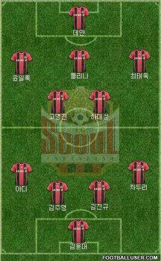 FC Seoul Formation 2014