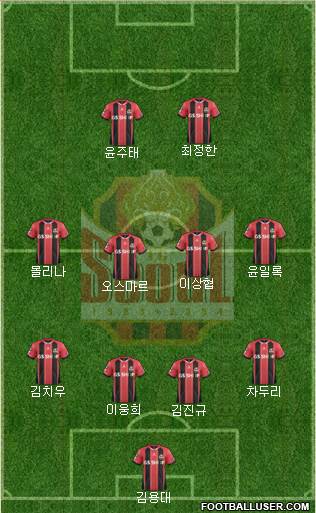 FC Seoul Formation 2014