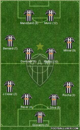 C Atlético Mineiro Formation 2014