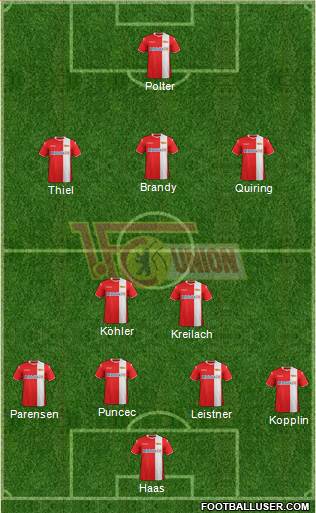 1.FC Union Berlin Formation 2014