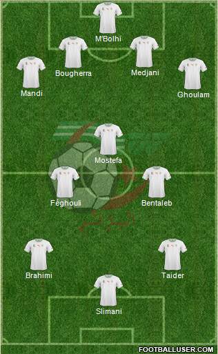 Algeria Formation 2014