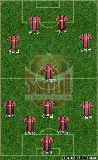 FC Seoul Formation 2014