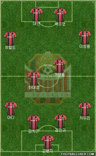 FC Seoul Formation 2014