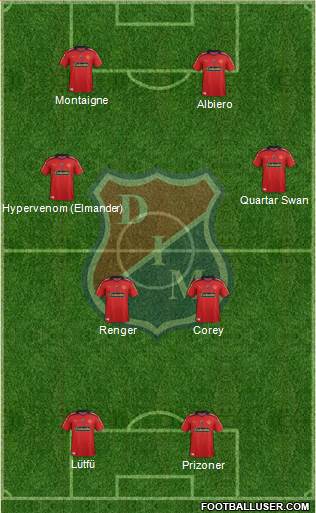 CD Independiente Medellín Formation 2014