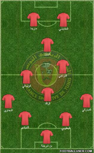 Espérance Sportive de Tunis Formation 2014