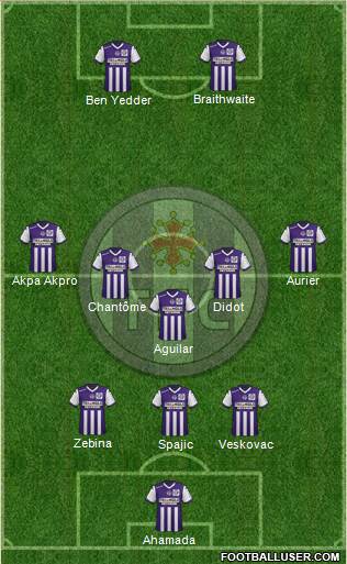 Toulouse Football Club Formation 2014