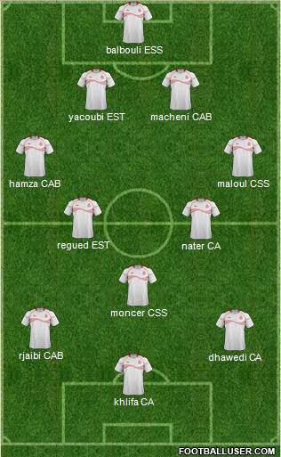 Tunisia Formation 2014