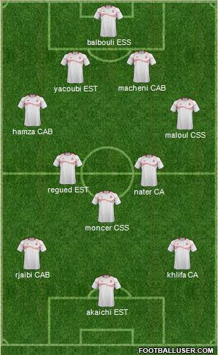 Tunisia Formation 2014