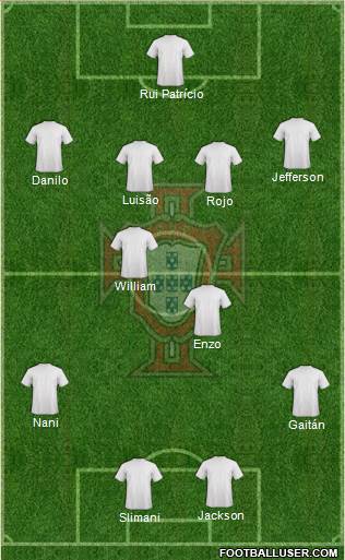 Portugal Formation 2014