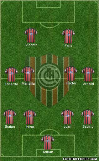 Chacarita Juniors Formation 2014