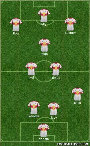 New York Red Bulls Formation 2014