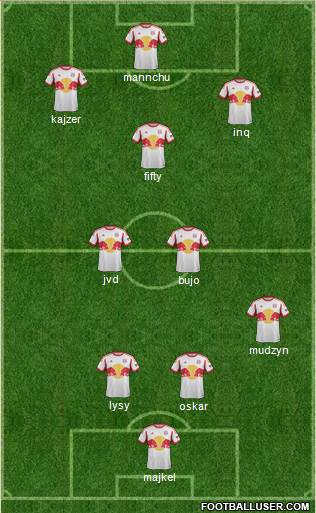 New York Red Bulls Formation 2014