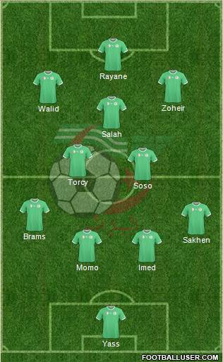 Algeria Formation 2014