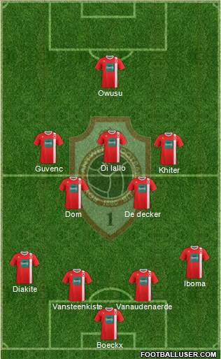 R Antwerp FC Formation 2014