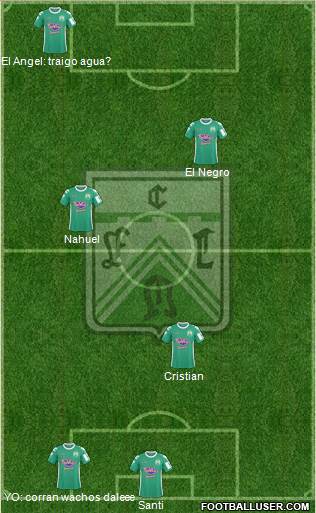 Ferro Carril Oeste Formation 2014