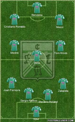 Ferro Carril Oeste Formation 2014