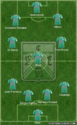 Ferro Carril Oeste Formation 2014