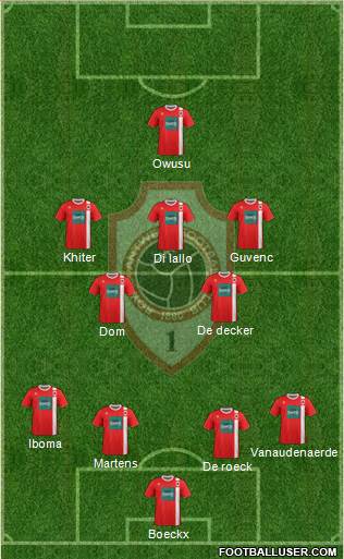 R Antwerp FC Formation 2014