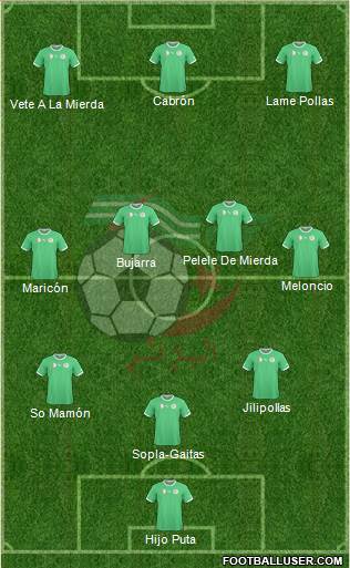 Algeria Formation 2014