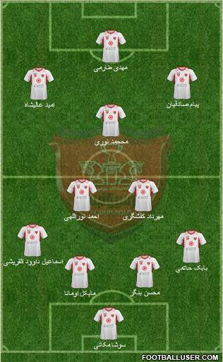 Persepolis Tehran Formation 2014