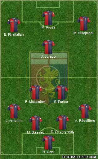 Genoa Formation 2014