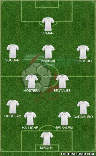 Algeria Formation 2014