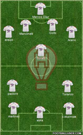 Huracán Formation 2014