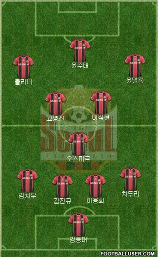 FC Seoul Formation 2015