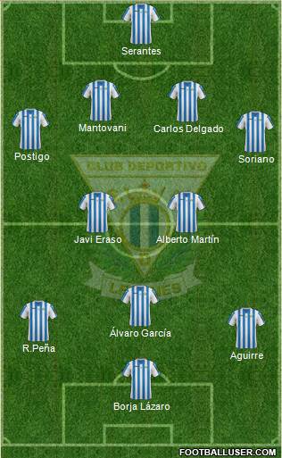 C.D. Leganés S.A.D. Formation 2015