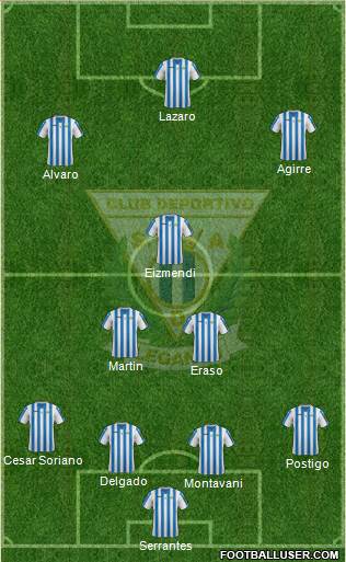 C.D. Leganés S.A.D. Formation 2015