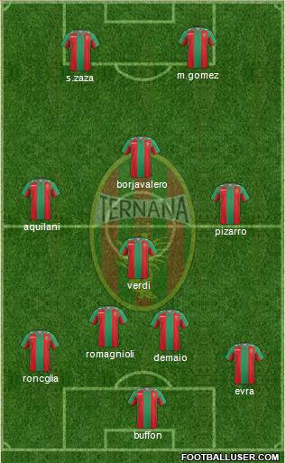 Ternana Formation 2015