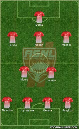 A.S. Nancy Lorraine Formation 2015