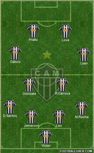 C Atlético Mineiro Formation 2015