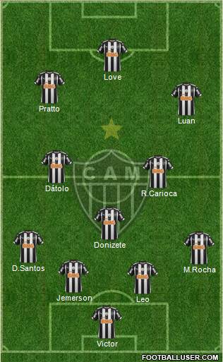 C Atlético Mineiro Formation 2015