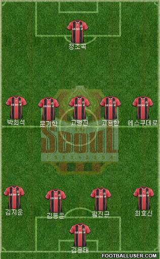 FC Seoul Formation 2015