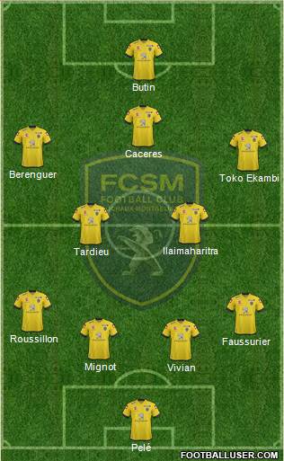 FC Sochaux-Montbéliard Formation 2015