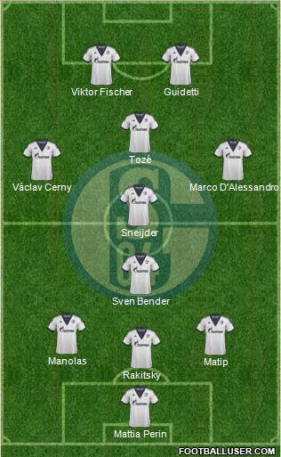 FC Schalke 04 Formation 2015