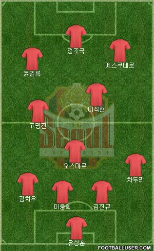 FC Seoul Formation 2015