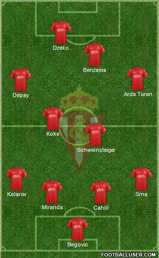 Real Sporting S.A.D. Formation 2015