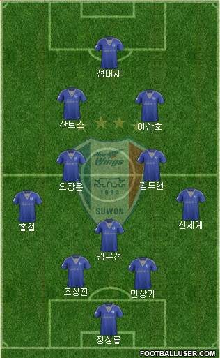 Suwon Samsung Blue Wings Formation 2015